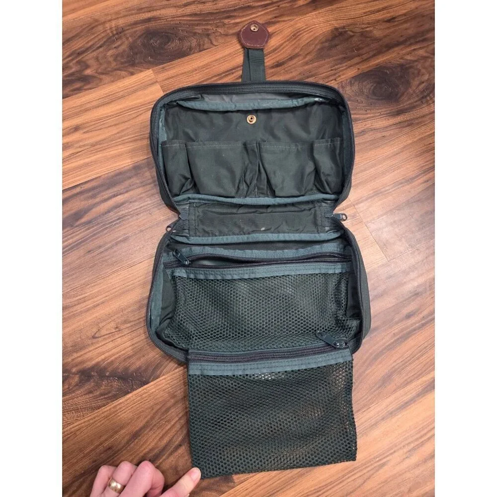Lands’ End Vintage Travel Toiletry Organizer Hanging USA Made Unisex